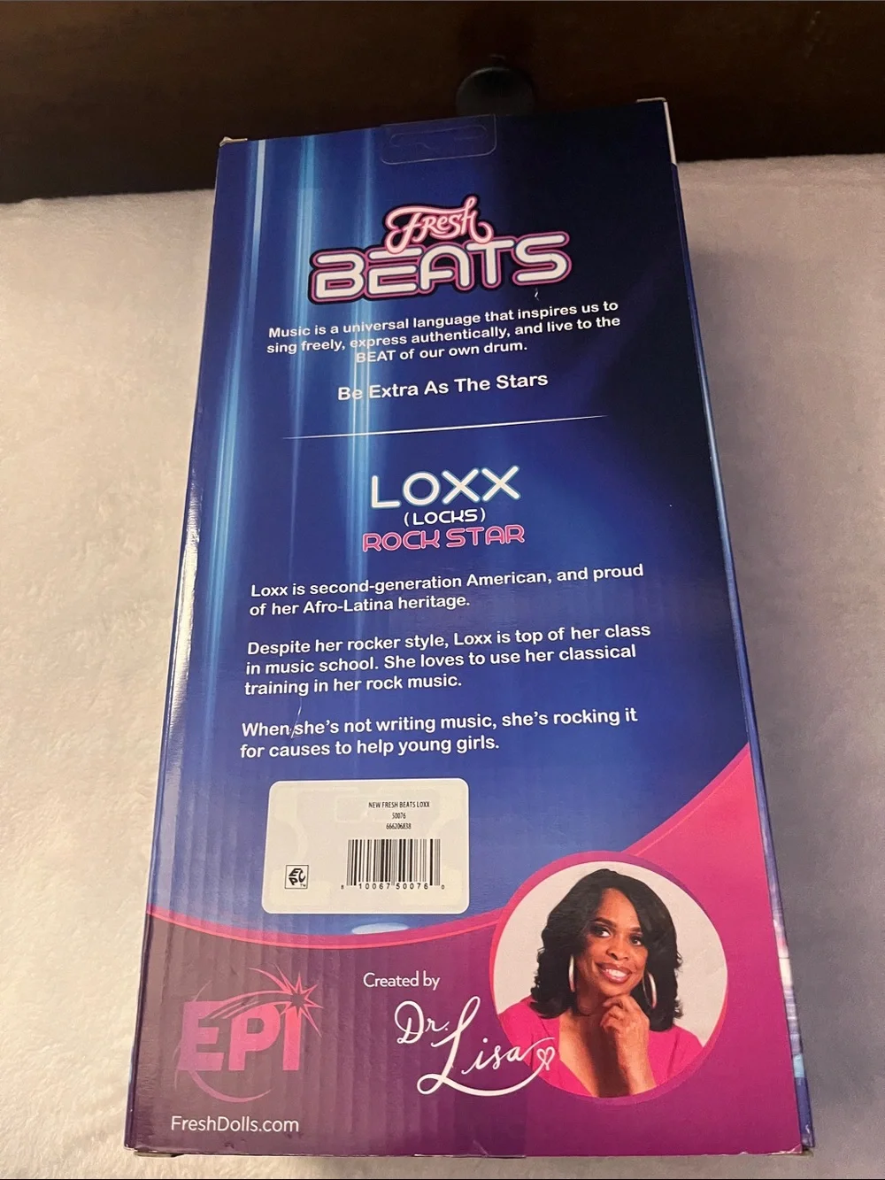 Loxx Doll – Black Skin with Blonde Hair